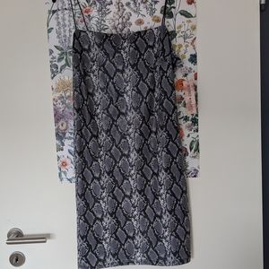 NWT inspired hearts snakeskin mini size XL